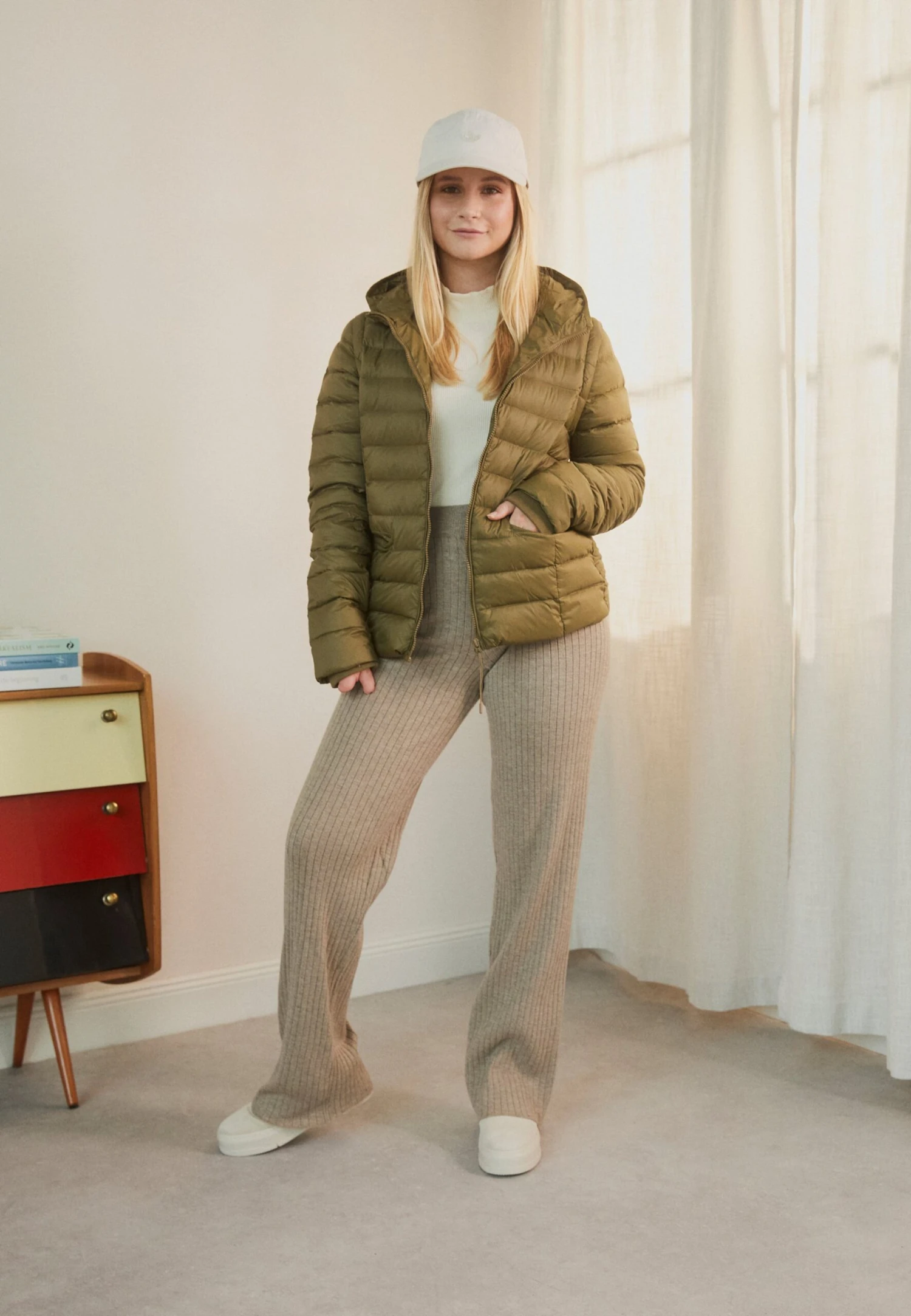 Even&Odd PiuminoKhaki Donna Giacche E Blazer EV421U02X-N11 4 Even&Odd PiuminoKhaki Donna Giacche E Blazer EV421U02X-N11 - immagine 2