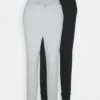 Even&Odd 2Er PackSlim Fit JoggersPantaloni SportiviMottled Light Grey/Black Donna Pantaloni EV421A08U-C11 -Even&Odd 0c454937c4d54c5d87f45c5b8d30b1cc