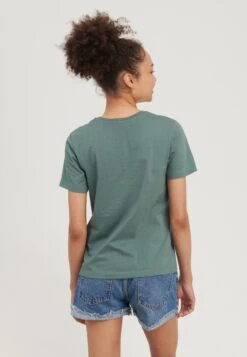 Even&Odd 2 PackT-Shirt Con StampaTeal/Black Donna T-shirt E Top EV421D25W-P11 -Even&Odd 0fb375151cb84ae8b278d35f6b54fbf1