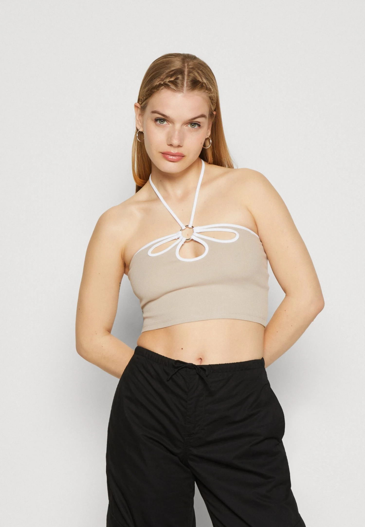 Even&Odd TopTaupe Donna T-shirt E Top EV421D24R-B11 3 Even&Odd TopTaupe Donna T-shirt E Top EV421D24R-B11