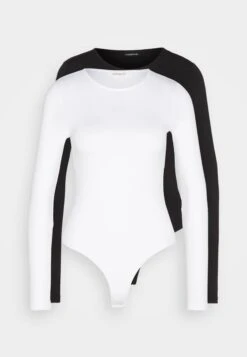 Even&Odd 2 PackMaglietta A Manica LungaBlack/White Donna T-shirt E Top EV421D19Z-Q11 -Even&Odd 10f13321b26940ce8dd3f213caa3bf49