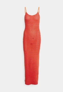 Even&Odd Midi Fake Bodycon DressVestito LungoOrange/Pink/Black Donna Vestiti EV421C1DS-H11 -Even&Odd 12d50d9df40e4a1ca3365973b64b9dd7