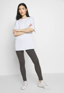 Even&Odd 2 Pack - Leggings - Black/Mottled Dark Grey -Even&Odd 13937d698e624024ad2ae4427b436961