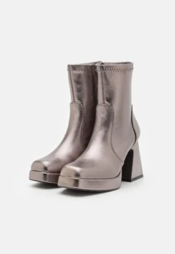 Even&Odd Stivaletti Con Tacco - Silver -Even&Odd 183954e98b874198b2f60eaec206efd6