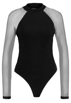 Even&Odd BodysuitMaglietta A Manica LungaBlack Donna T-shirt E Top EV421D19G-Q11 -Even&Odd 1b463d0d89134a76ab04ef2ac3ff5c1b