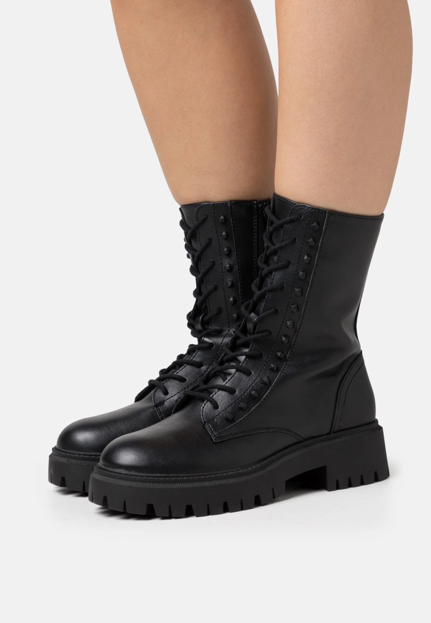 Stivaletti Con PlateauBlack Donna Stivaletti EVC11N02K-Q12 3 Stivaletti Con PlateauBlack Donna Stivaletti EVC11N02K-Q12