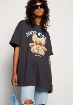 Even&Odd T-Shirt Con StampaAnthracite Donna T-shirt E Top EV421D1ZL-Q11 -Even&Odd 1d3f99b8238044488d178feeed7a3bbd