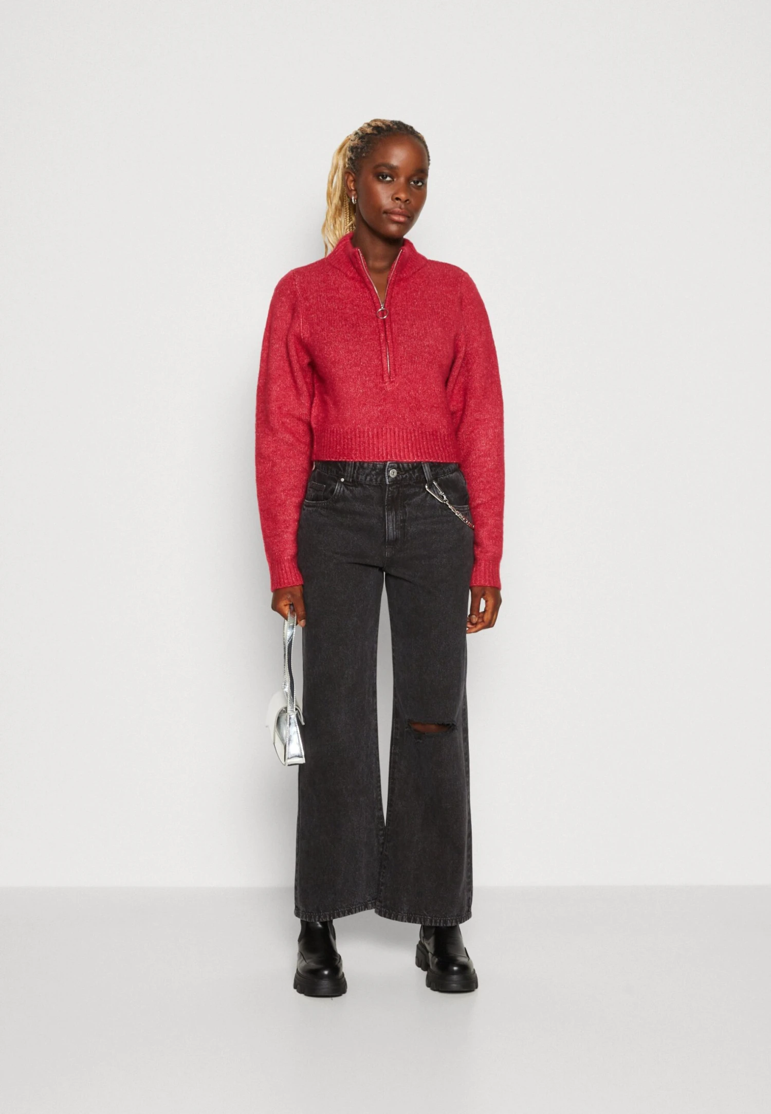 Even&Odd MaglionePink Donna Maglieria EV421I0I5-J11 4 Even&Odd MaglionePink Donna Maglieria EV421I0I5-J11 - immagine 2