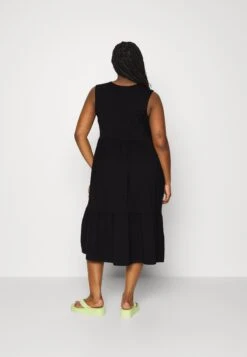 Sleeveless Dress Vestito EstivoBlack Donna Vestiti EVB21C03P-Q11 -Even&Odd 26662e67327b4ae1abc3a092613ddfb7