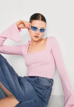 Even&Odd Maglietta A Manica LungaLight Pink Donna T-shirt E Top EV421D24V-J11