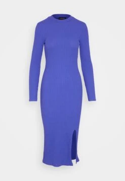Even&Odd Circ Long Sleeves Midi High Slit Dress - Abito In Maglia - Blue 12 Even&Odd Circ Long Sleeves Midi High Slit Dress - Abito In Maglia - Blue -Even&Odd 2dbe7fef8e674a38a51b98c507a4a647