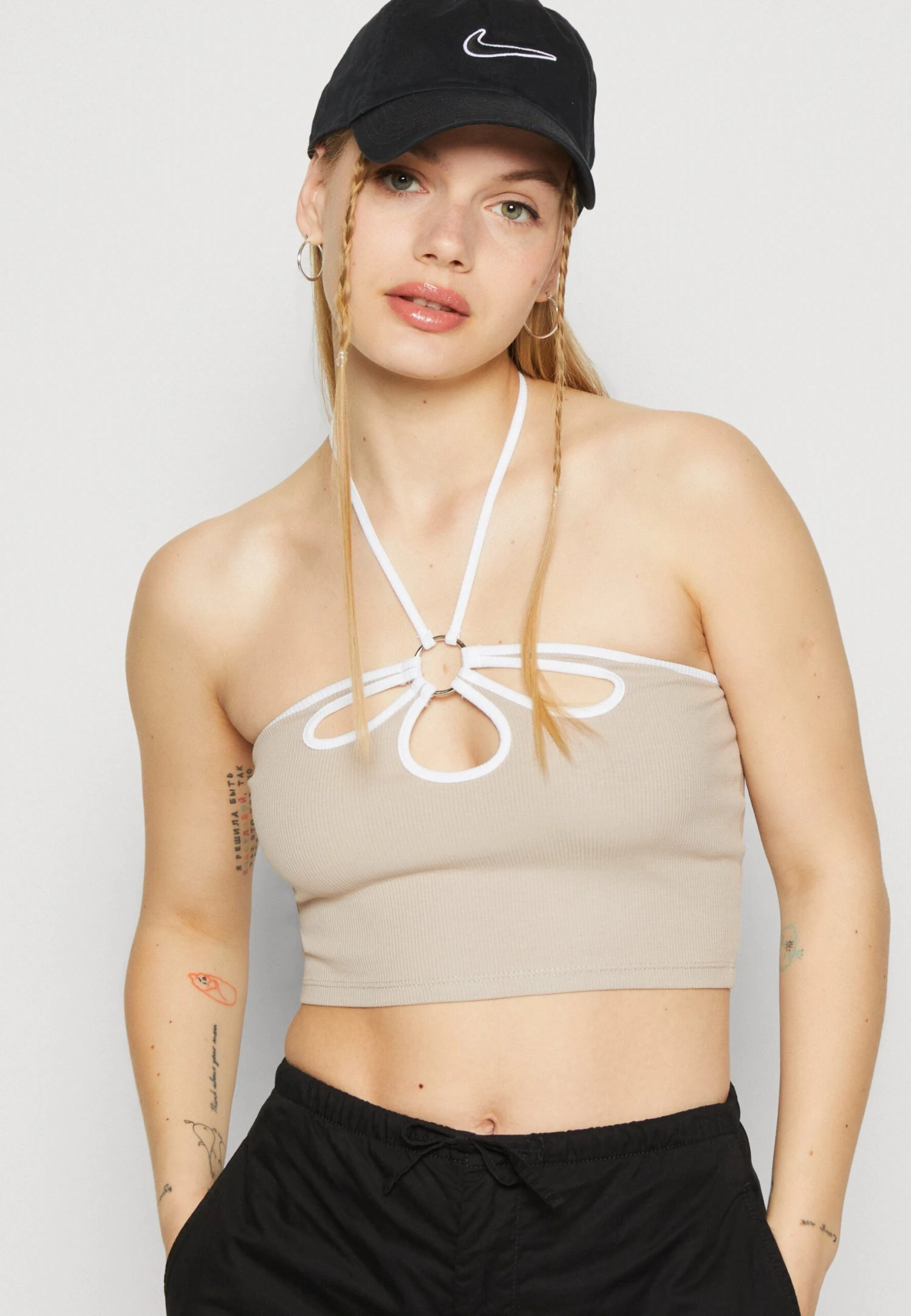 Even&Odd TopTaupe Donna T-shirt E Top EV421D24R-B11 6 Even&Odd TopTaupe Donna T-shirt E Top EV421D24R-B11 - immagine 4