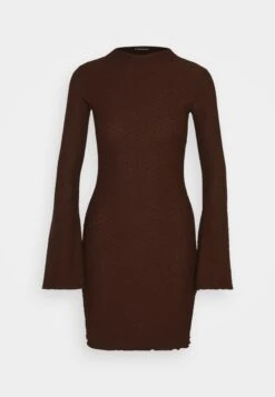 Even&Odd Vestito Di Maglina - Dark Brown -Even&Odd 339cb2d4bbb54531bf2896994292d0fd