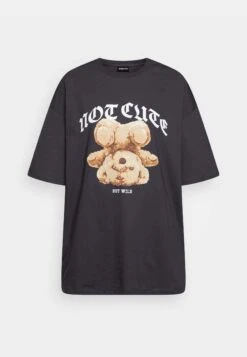 Even&Odd T-Shirt Con StampaAnthracite Donna T-shirt E Top EV421D1ZL-Q11 -Even&Odd 38dc07b0c12041aa89758432600dc133