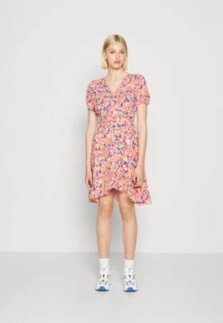 Even&Odd Vestito Estivo - Blue/Red