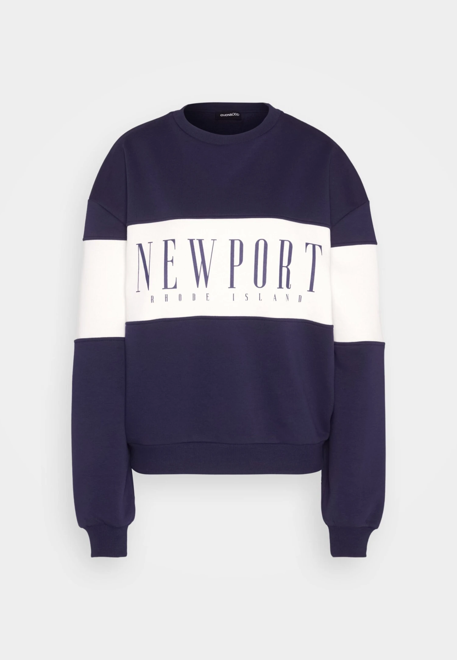 Even&Odd FelpaDark Blue/White Donna Felpe EV421J0DQ-K11 7 Even&Odd FelpaDark Blue/White Donna Felpe EV421J0DQ-K11 - immagine 5