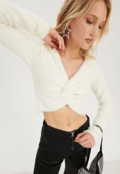 Even&Odd MaglioneOff-White Donna Maglieria EV421I0I1-A11