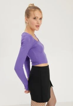 Even&Odd 2 PackMaglietta A Manica LungaOff-White/Purple Donna T-shirt E Top EV421D26A-A11 -Even&Odd 4195626c8bb14099a4e4708868ed2710