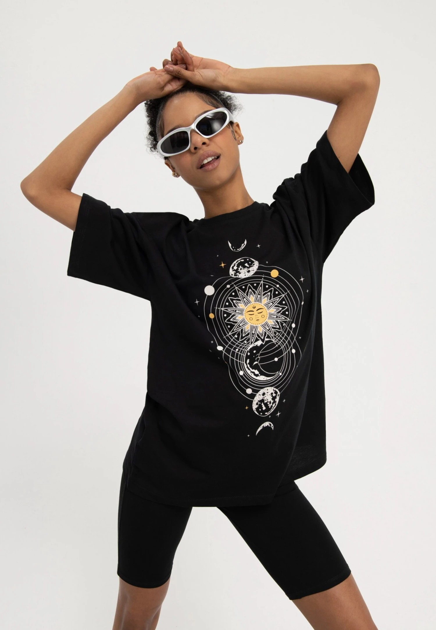 Even&Odd T-Shirt Con StampaBlack Donna T-shirt E Top EV421D23Z-Q11 3 Even&Odd T-Shirt Con StampaBlack Donna T-shirt E Top EV421D23Z-Q11