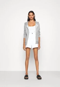 Even&Odd Felpa Con ZipMottled Light Grey Donna Felpe EV421J088-C12 -Even&Odd 4653ab8244914a6c8d7bae5475e2ef62