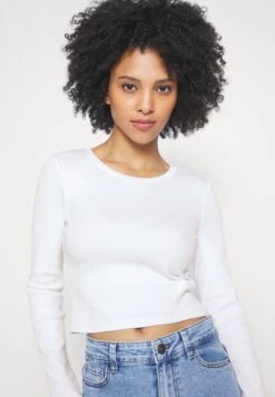 3 PackMaglietta A Manica LungaBlack/White/Mottled Grey Donna T-shirt E Top EVF21D03J-Q14 -Even&Odd 488b75babc9c4e139a756270a2f9e46d