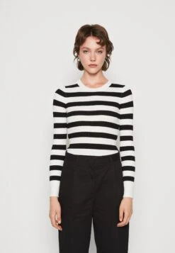 Even&Odd MaglioneBlack/White Donna Maglieria EV421I0AQ-Q12