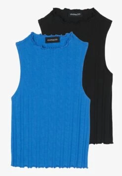 Even&Odd 2 Pack - Top - Blue / Black -Even&Odd 4cd2039fefe1483993270c17394eb334