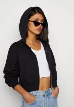 Even&Odd Felpa Con ZipBlack Donna Felpe EV421J0BE-Q11 -Even&Odd 51bcf5763f74451db4a231508f85582e