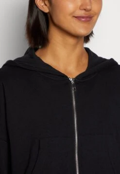 Even&Odd Felpa Con ZipBlack Donna Felpe EV421J0BE-Q11 -Even&Odd 526bf22537254c90bade38a6510a9969
