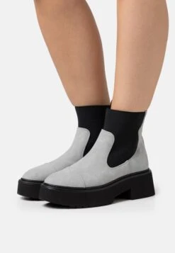 Even&Odd Stivaletti Con PlateauGrey Donna Stivaletti EV411N0J4-C11