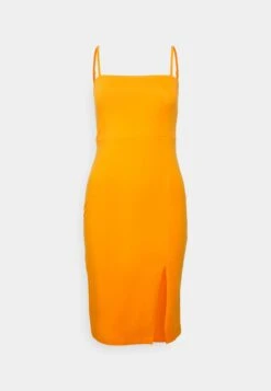 Even&Odd Strappy Mini Bodycon Dress- Vestito Di Maglina - Orange -Even&Odd 614fa7edf61946a7b4b2fa0ff47960db