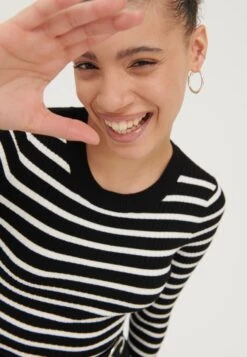 Even&Odd 2 PackMaglioneBlack / Off-White Donna Maglieria EV421I0CK-Q14 -Even&Odd 63334b7799194d7fa75e95f6ef6e745e