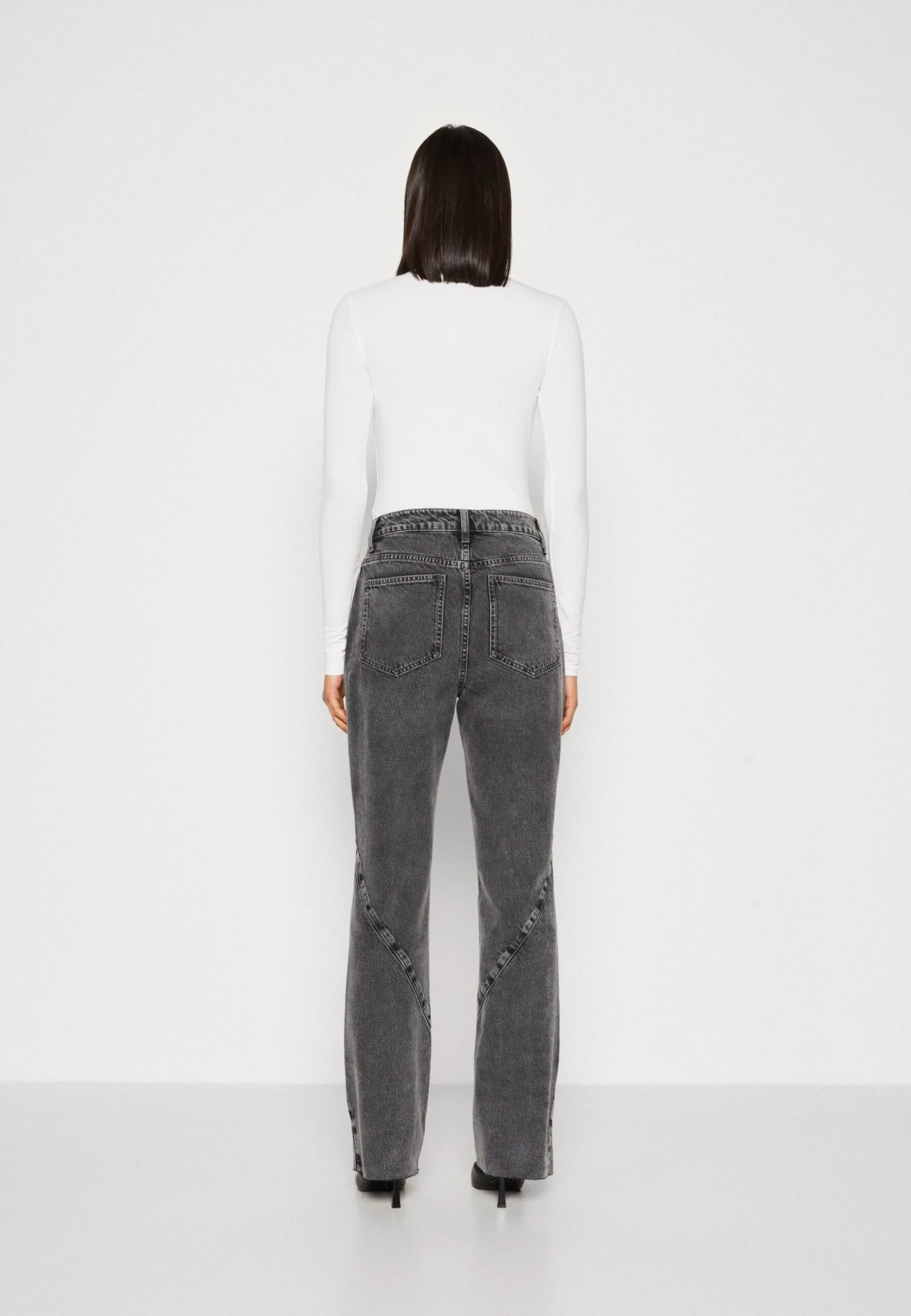 Even&Odd Jeans Bootcut - Grey Denim 5 Even&Odd Jeans Bootcut - Grey Denim - immagine 3