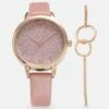 Even&Odd Set - Orologio - Gold-Coloured/Pink -Even&Odd 63a35e2f2abd45e196f80780ae3d45dd