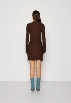 Even&Odd Vestito Di Maglina - Dark Brown -Even&Odd 6d6dc6d175664728a57cab877fc0ed9e