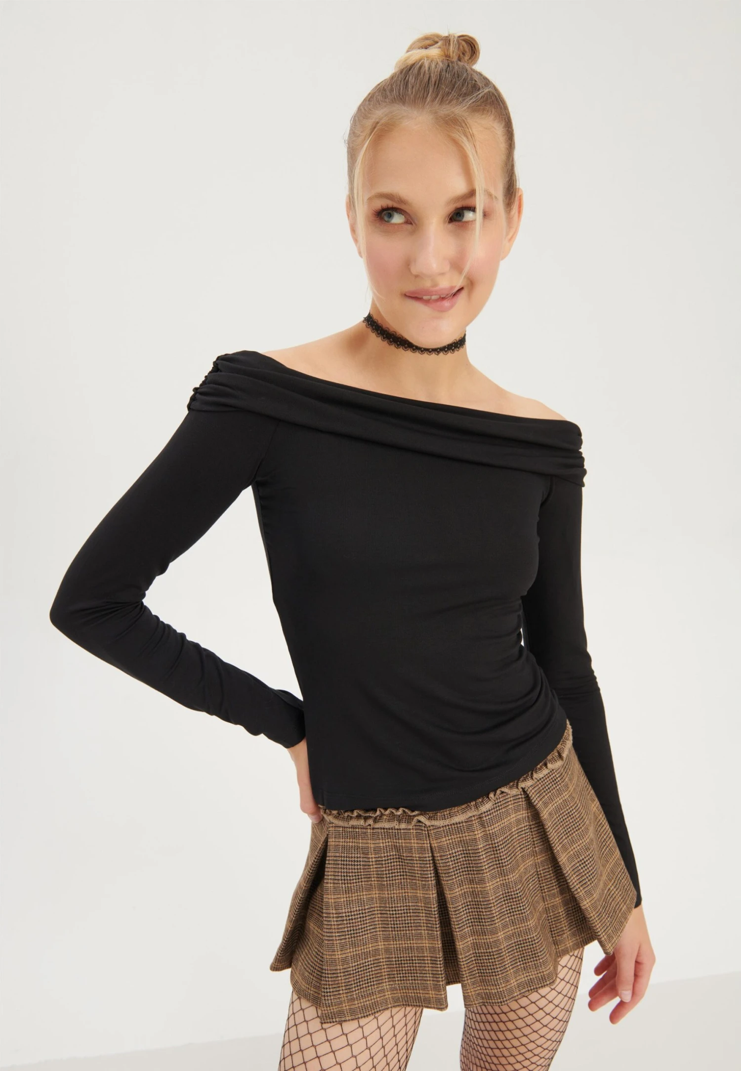 Even&Odd Maglietta A Manica LungaBlack Donna T-shirt E Top EV421D268-Q11 3 Even&Odd Maglietta A Manica LungaBlack Donna T-shirt E Top EV421D268-Q11