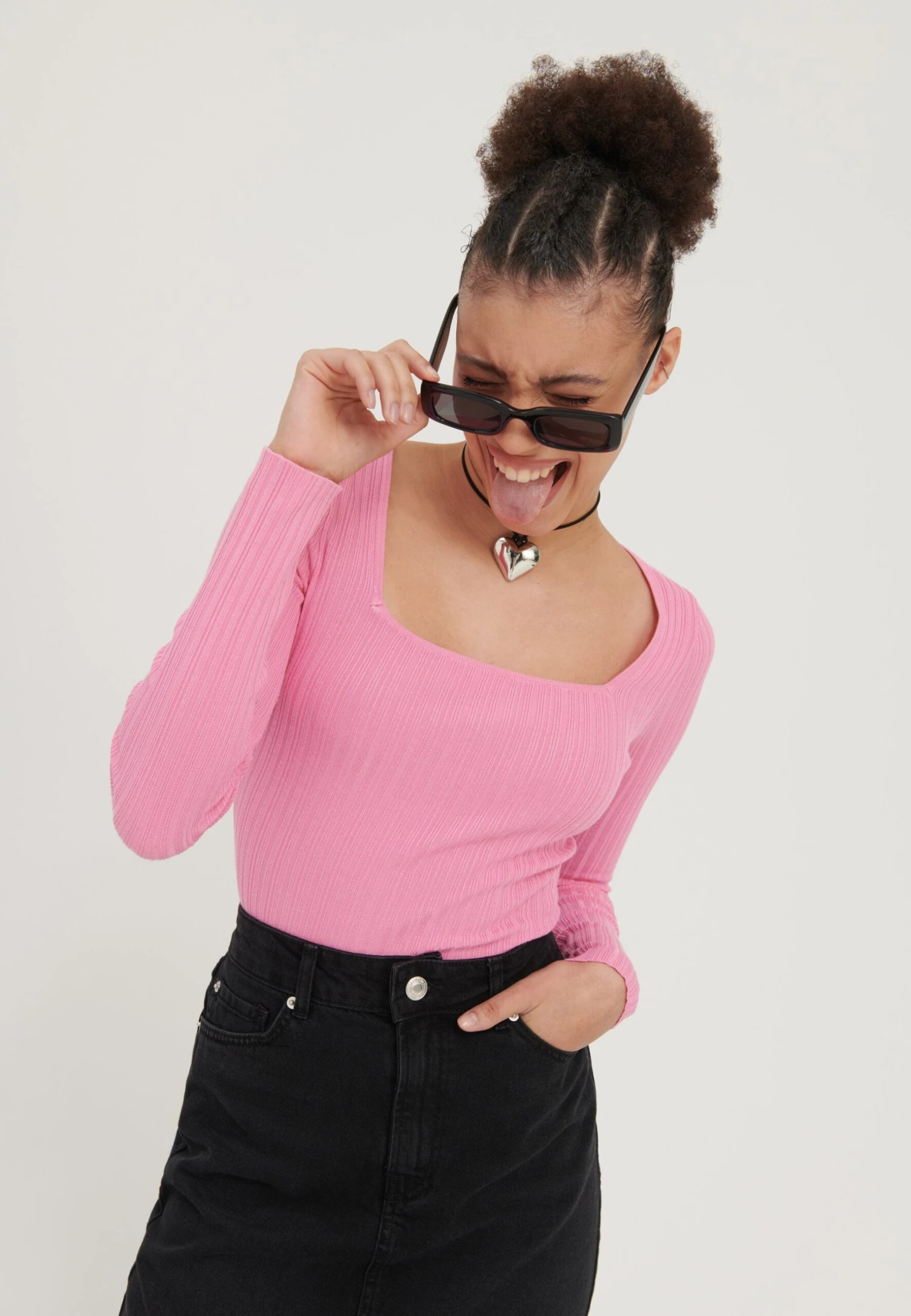 Even&Odd MaglionePink Donna Maglieria EV421I0HD-J11 3 Even&Odd MaglionePink Donna Maglieria EV421I0HD-J11