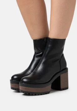 Even&Odd Stivaletti Con PlateauBlack Donna Stivaletti EV411N0IV-Q11