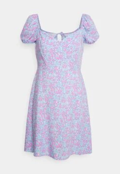 Even&Odd Vestito Estivo - Blue/Purple -Even&Odd 7dd1becdd0334347af013623eb139010