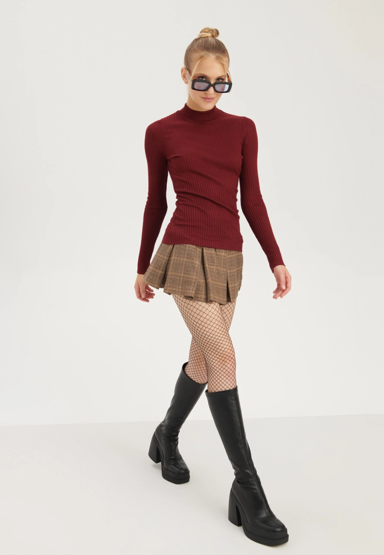Even&Odd MaglioneBordeaux Donna Maglieria EV421I0AK-G13 4 Even&Odd MaglioneBordeaux Donna Maglieria EV421I0AK-G13 - immagine 2