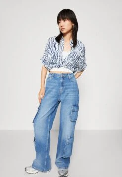 Even&Odd Jeans BaggyBlue Denim Donna Jeans EV421N06I-K11 -Even&Odd 829fe9ea02c4458d98967302b2b7960d