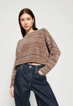 Even&Odd MaglioneMulti-Coloured/Brown/Green Donna Maglieria EV421I0HO-T11 -Even&Odd 91cada1bf15a42cf9af2c2f08089e6eb