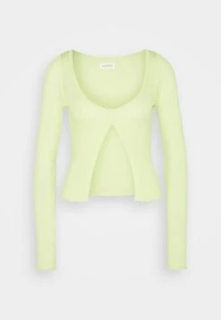 Even&Odd CardiganLight Green Donna Maglieria EV421I0HW-M11 -Even&Odd 96322fccf5fd42aeaccd23bd0f53bae1