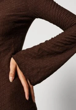 Even&Odd Vestito Di Maglina - Dark Brown -Even&Odd 96cfc0535c034223adefa474008d6dda