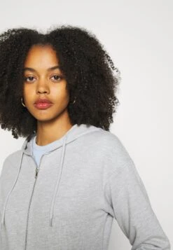 Even&Odd Felpa Con ZipMottled Light Grey Donna Felpe EV421J08R-C11 -Even&Odd 97862aa8331941da8f160833a74f85c4