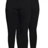2 PackLeggingsBlack Donna Pantaloni EVB21A00N-Q11 -Even&Odd 9a6e8b3292144b3d8137ccc6d18f6943