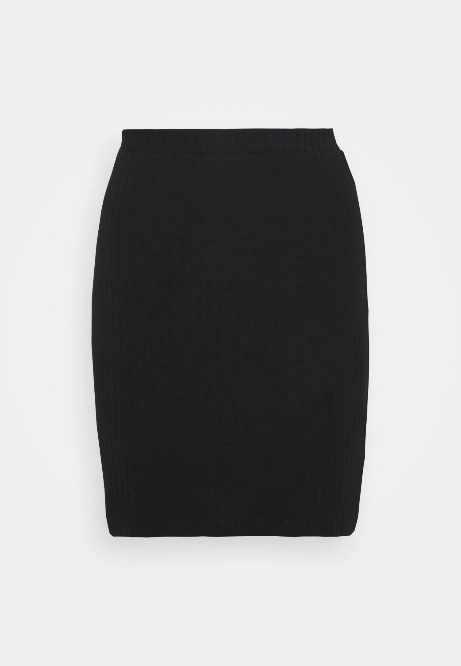 Even&Odd Basic Mini Ribbed Skirt - Gonna A Tubino - Black 7 Even&Odd Basic Mini Ribbed Skirt - Gonna A Tubino - Black - immagine 5