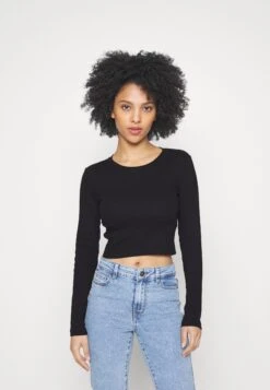 3 PackMaglietta A Manica LungaBlack/White/Mottled Grey Donna T-shirt E Top EVF21D03J-Q14 -Even&Odd a224e715711c46bbaec794144db6f46b