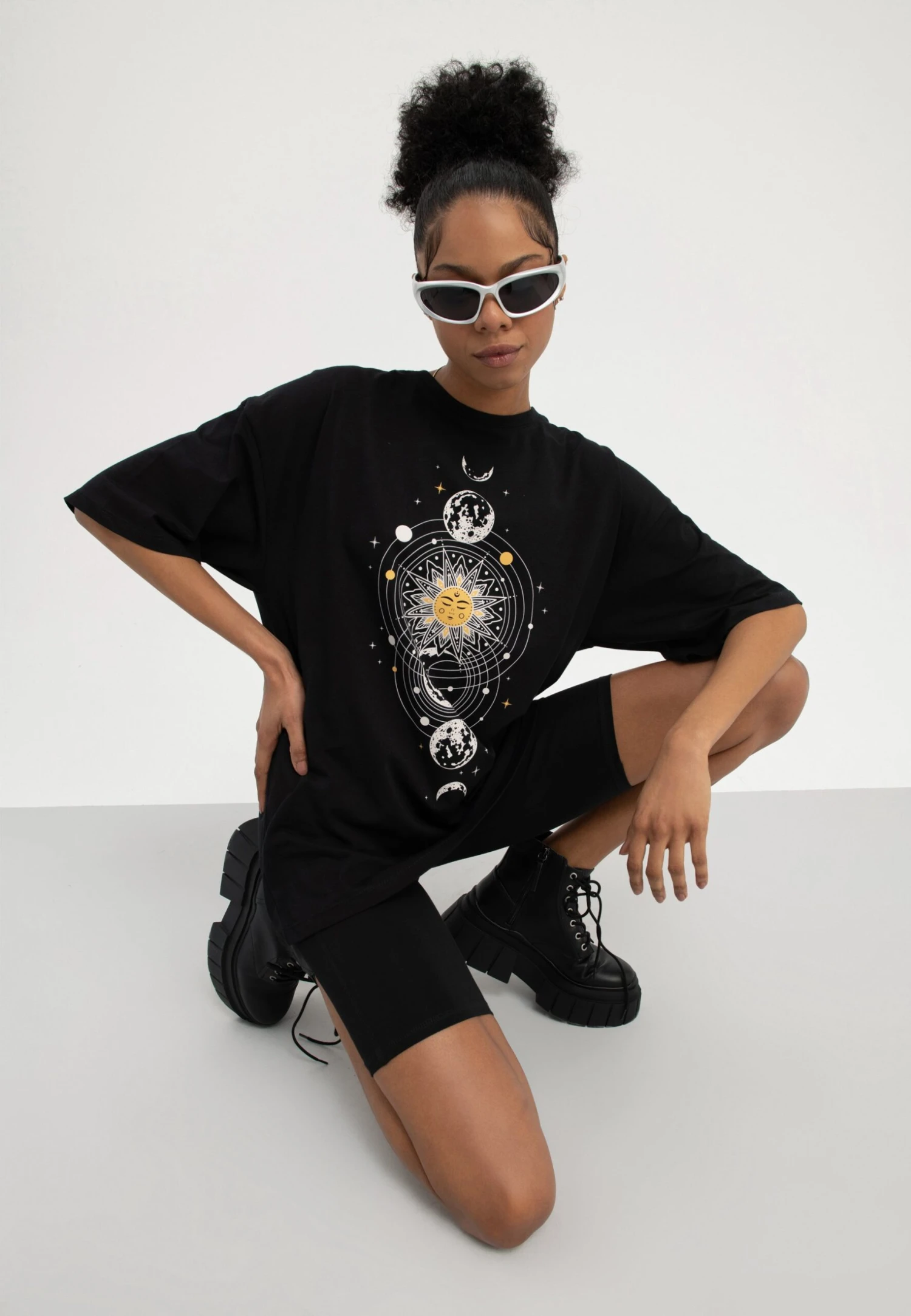 Even&Odd T-Shirt Con StampaBlack Donna T-shirt E Top EV421D23Z-Q11 4 Even&Odd T-Shirt Con StampaBlack Donna T-shirt E Top EV421D23Z-Q11 - immagine 2