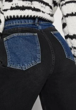 Even&Odd Jeans A ZampaBlue Black Denim Donna Jeans EV421N06D-K11 -Even&Odd aec00009a1704b9ebe7ecc2e61142b6a